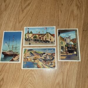 Vintage 1933 Worlds Fair Postcards